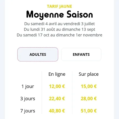 Kamp alanı Les Sables Du Midi