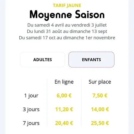 Kamp alanı Les Sables Du Midi *
